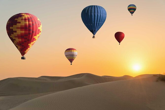 Dubai Desert By Hot Air Balloon With Falcon Show and Camel - Camel riding after the flight