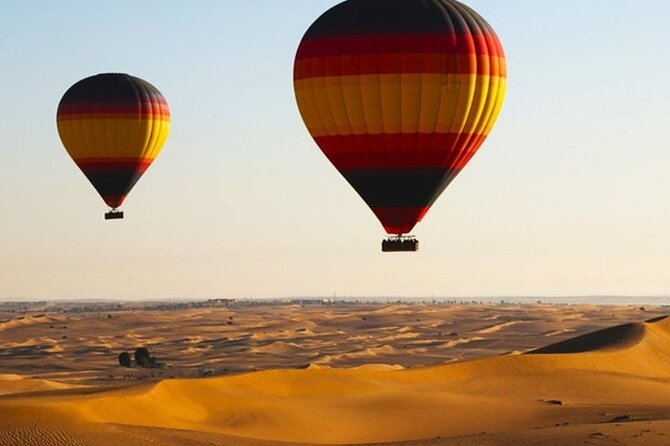 Dubai Desert By Hot Air Balloon With Falcon Show and Camel - Weather, safety, and the limits of a fixed plan