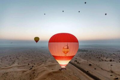 Hot Air Balloon, Desert Safari, and Quad Biking Tour