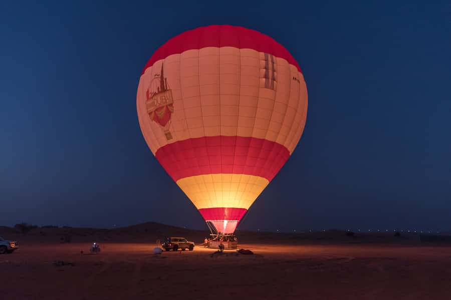 Dubai: Hot Air Balloon, Desert Safari, and Quad Biking Tour - Breakfast at the Bedouin-style camp