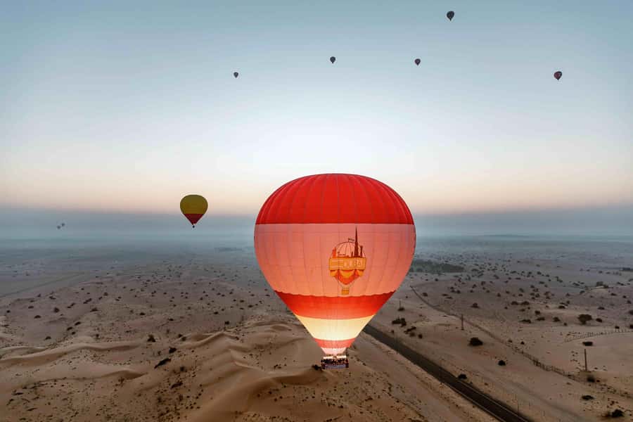 Dubai: Hot Air Balloon, Desert Safari, and Quad Biking Tour - The early pickup and ride to Margham