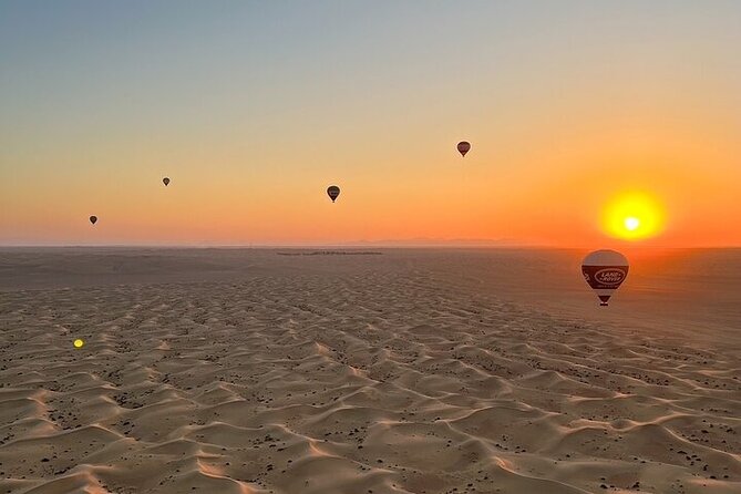 Dubai Hot Air Balloon Tour with Breakfast Camel Ride and Transfer - Key points to know before booking