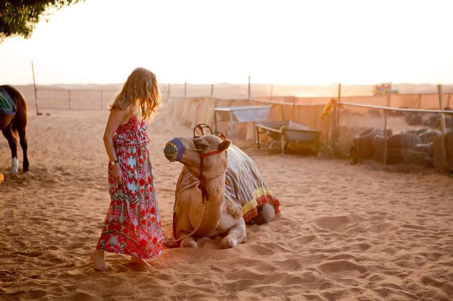 Dubai: Hot Air Balloon with Camel, ATV, & Horse Ride Options - Who will enjoy this desert morning most?