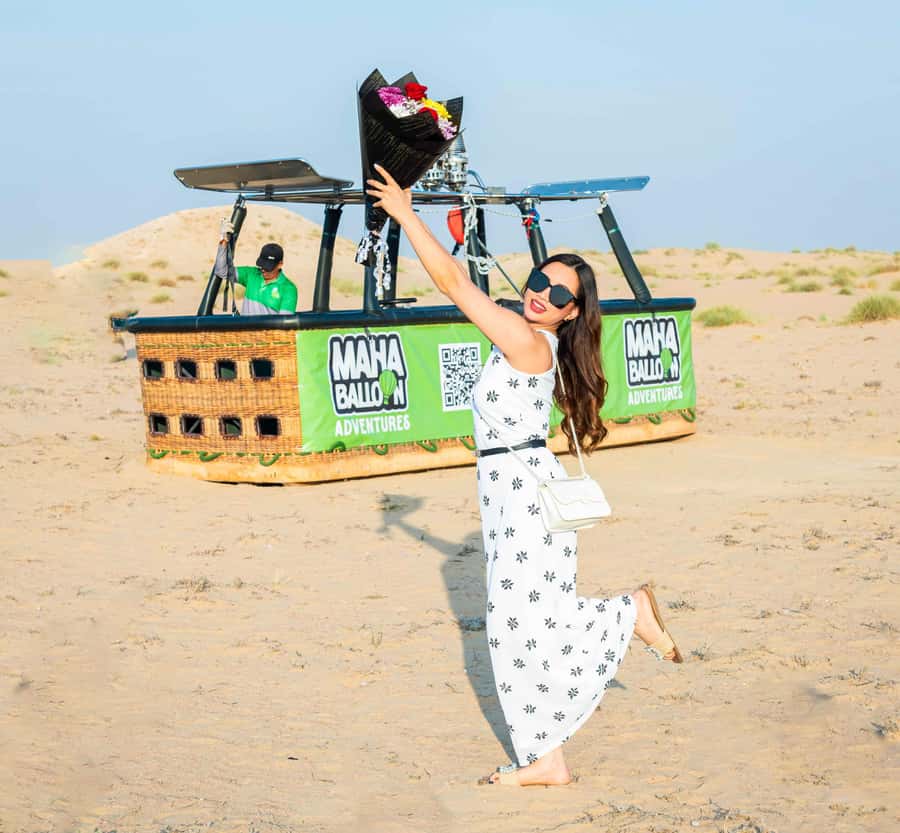 Dubai: Sunrise Hot Air Balloon Ride with Transfers - Is $247 good value?