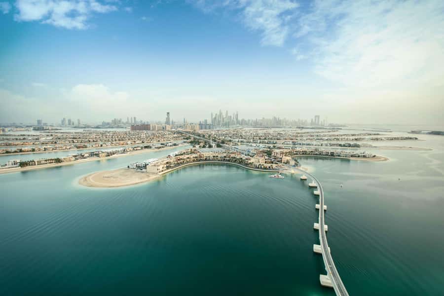 Dubai: The Dubai Balloon at Atlantis - Ten minutes above Palm Jumeirah