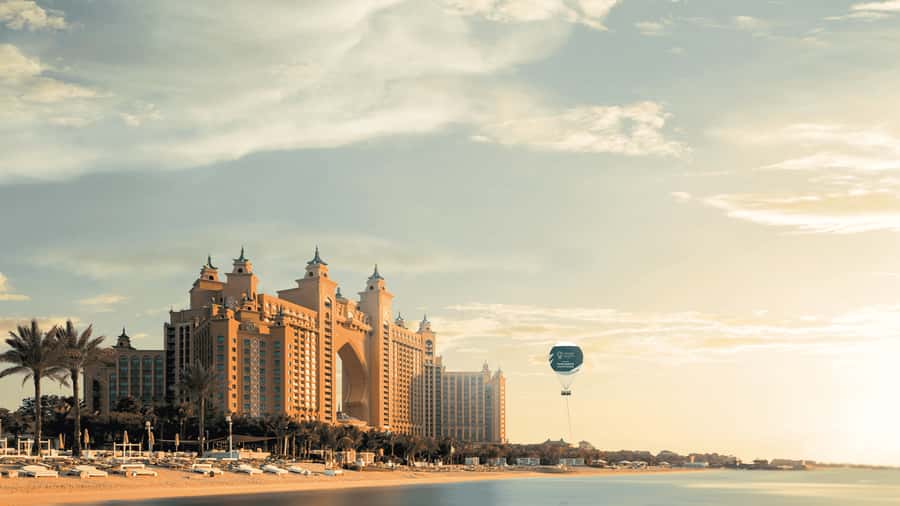 Dubai: The Dubai Balloon at Atlantis - Choosing morning, sunset, or late evening