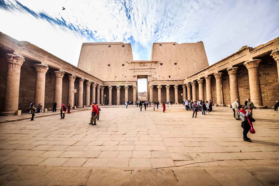 East and west banks private day tour included Balloon Ride - Luxor Temple and the final East Bank visit