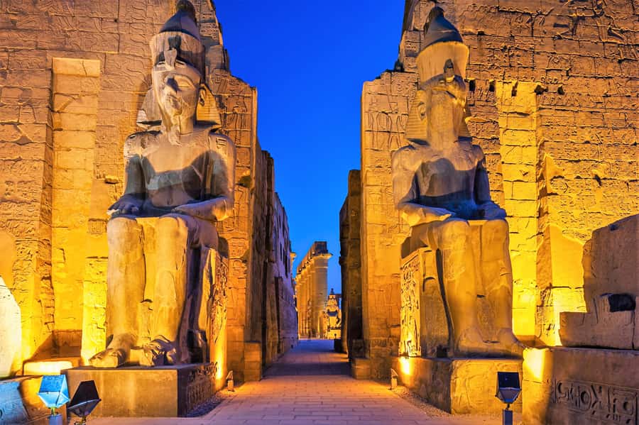 East and west banks private day tour included Balloon Ride - Seeing Luxor from a hot-air balloon