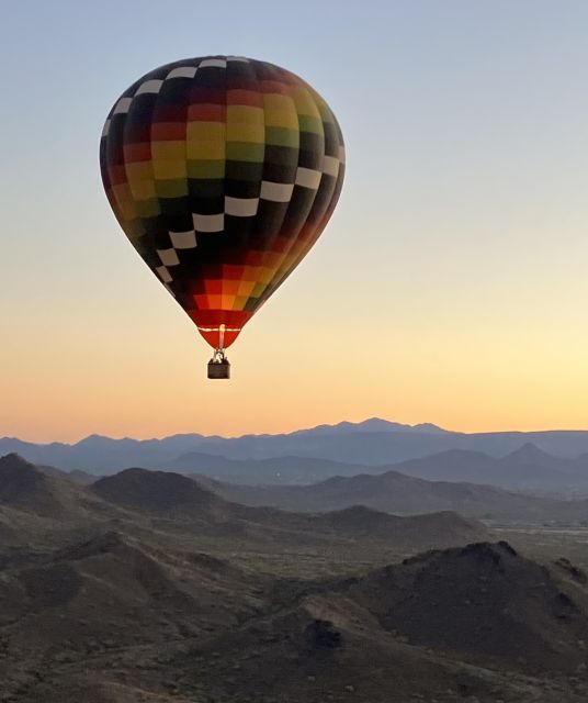 Epic Sonoran Sunrise Balloon Flight - Why sunrise is the right time for this flight