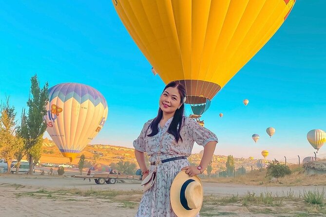 Exclusive Hot air balloon Flight in Cappadocia - Goreme from the air