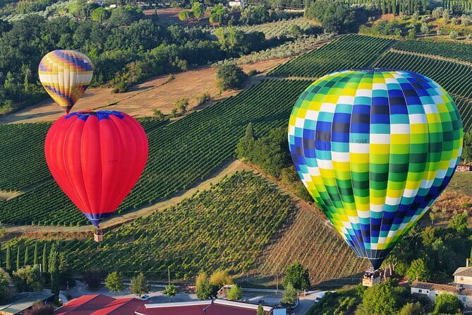 Experience the Magic of Tuscany from a Hot Air Balloon - Leaving Florence for the Chianti hills
