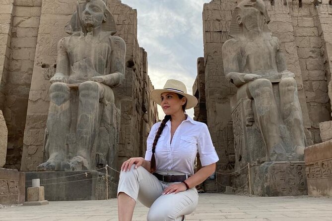 Explore Luxor in 2 days by plane from Cairo with tours,balloon, felucca & Lunch. - Felucca ride and lunch on the Nile