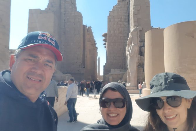 Explore Luxor in 2 days by plane from Cairo with tours,balloon, felucca & Lunch. - Karnak Temple: columns on a huge scale
