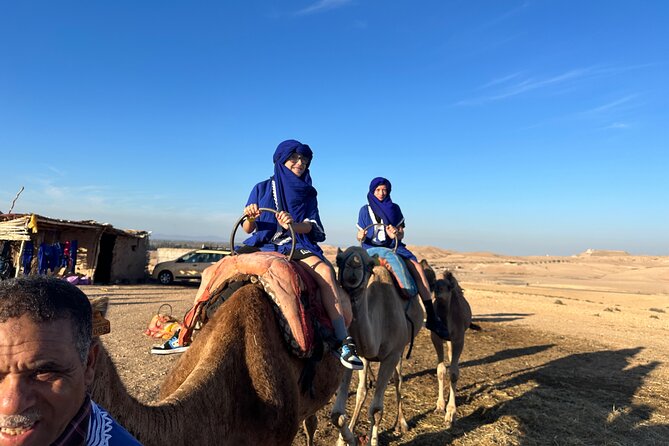 Flight in Hot Air Balloon, Breakfast Berber - Sunrise above the Atlas Mountains and palm groves