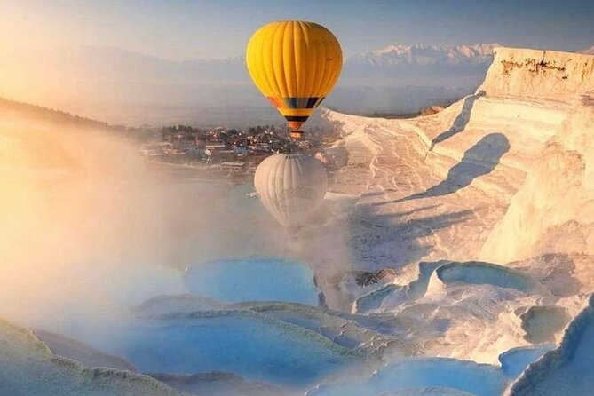 From Antalya: Pamukkale Day Trip w/Optional Balloon Flight - Sunrise above Pamukkale