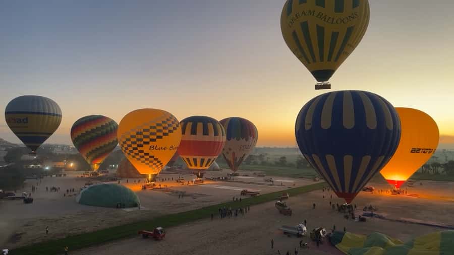 From Cairo: 5-Day Nile Cruise to Aswan & Balloon by Flights - Sunrise over Luxor and the West Bank tombs