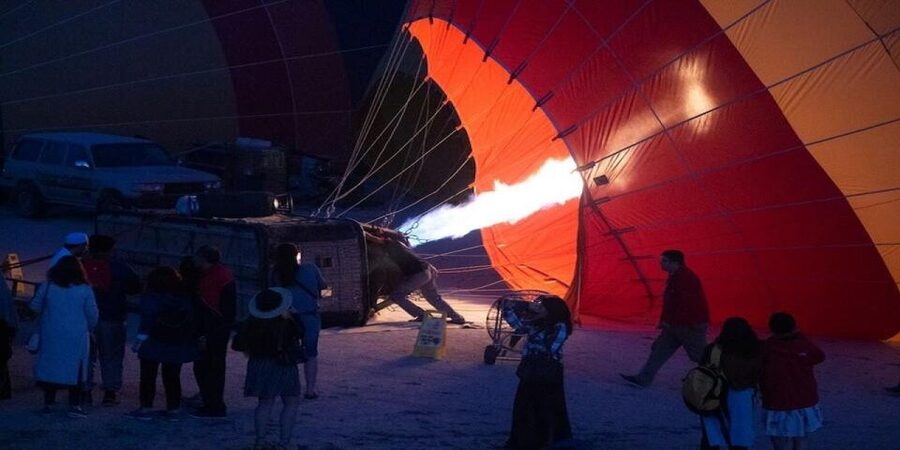 From Hurghada: 1-Night in Luxor, Hot Air Balloon, & Transfer - How much time do you get in the air?