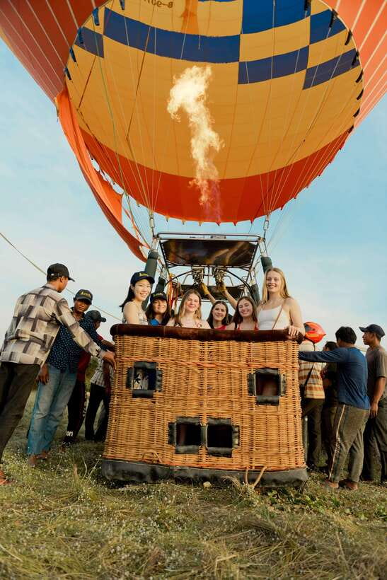 From Krong Siem Reap: Angkor Hot Air Balloon Ride w/ Pickup - The trip from Krong Siem Reap to the launch area