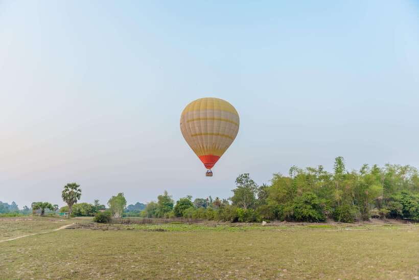 From Krong Siem Reap: Angkor Hot Air Balloon Ride w/ Pickup - Weather, haze, and the limits of a balloon