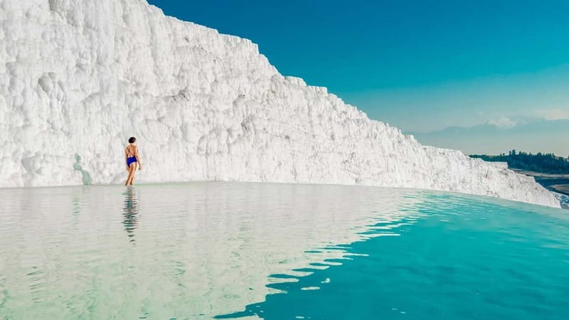 From Kusadası: Pamukkale Day Trip w/Balloon Flight & Lunch - Key points at a glance