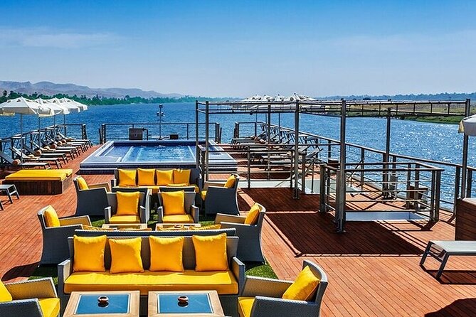 From Luxor:8-Night Luxury Nile River Cruise & Hot Air Balloon - Day 4: Philae Island and Aswan’s modern story