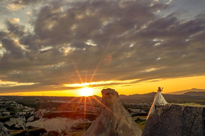 Full-Day Cappadocia Tour with Sunrise Hot Air Balloon Ride - Walking through Red Valley and Rose Valley