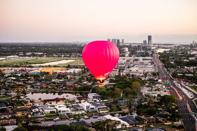 Gold Coast Hot Air Balloon Flight - A Gold Coast morning that begins in darkness