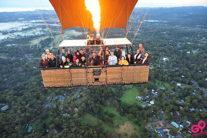 Gold Coast Hot Air Balloon Flight - The return journey finishes before most days begin