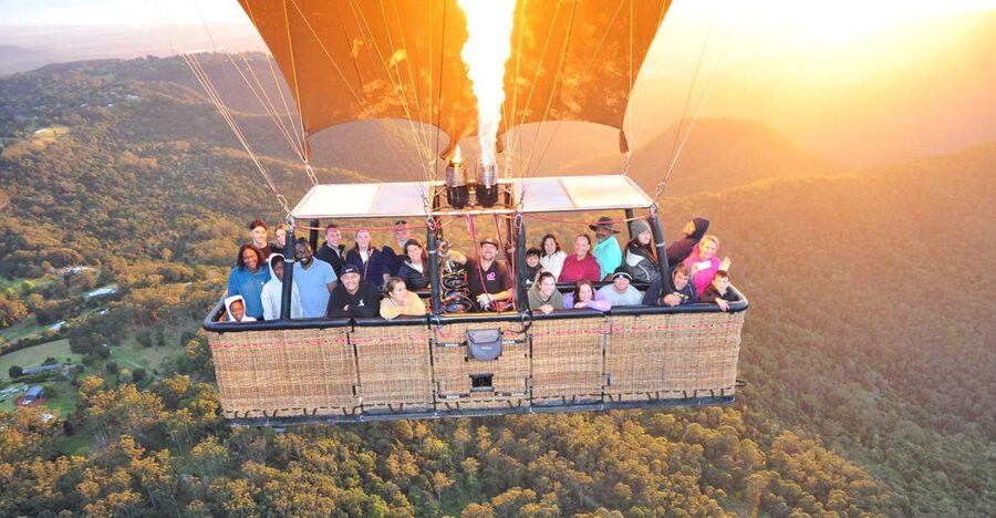 Gold Coast: Hot Air Balloon Flight with Buffet Breakfast - Ground Time, Landing, and Packing the Balloon