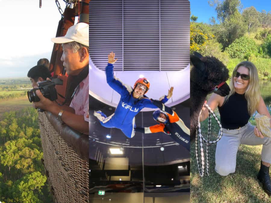 Gold Coast: Hot Air Balloon, Winery Breakfast & iFly - Key details before you book