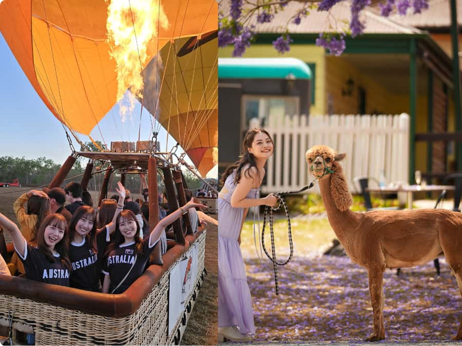 Gold Coast: Hot Air Balloon, Winery Breakfast & iFly - Who should choose this day out?