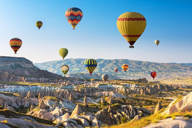 Goreme Hot Air Balloon Ride over Cappadocia - Sunrise over fairy chimneys and rock-cut churches
