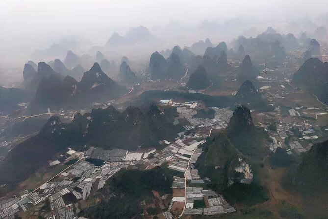 Half-Day Yangshuo Hot Air Ballooning Sunrise/Sunset Private Tour - Reaching Yangshuo Dutou village and the Yulong River area