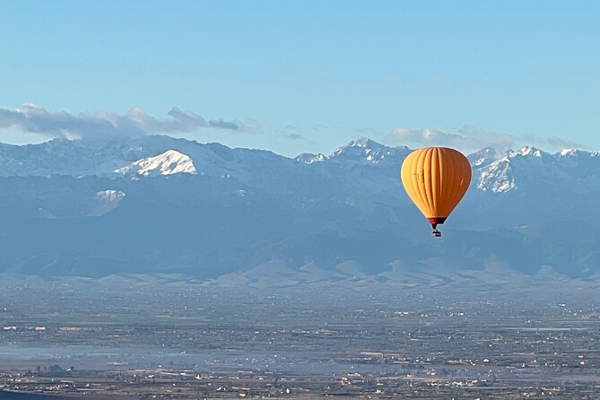 Hot Air Balloon Adventure in Marrakech with Transfer - Pre-flight refreshments and balloon preparation