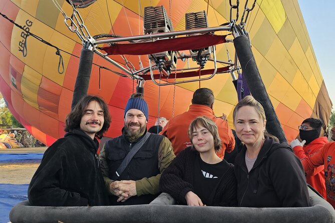 Hot air balloon adventure over Teotihuacan - Landing, the toast, and your flight certificate