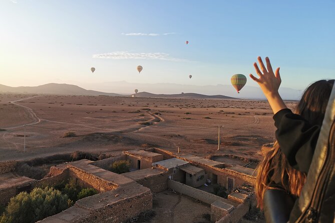 Hot air balloon flight at sunrise in Marrakech & breakfast - The Berber breakfast at the Kasbah