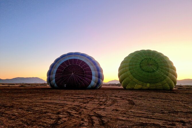 Hot air balloon flight at sunrise in Marrakech & breakfast - Low-altitude views over the Marrakech countryside