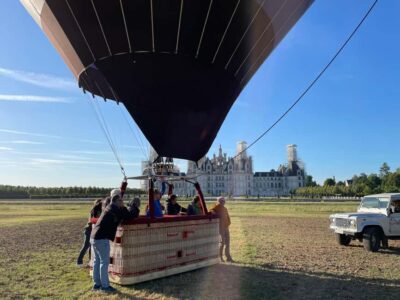 Hot air balloon flight: Flight over Sologne and castles