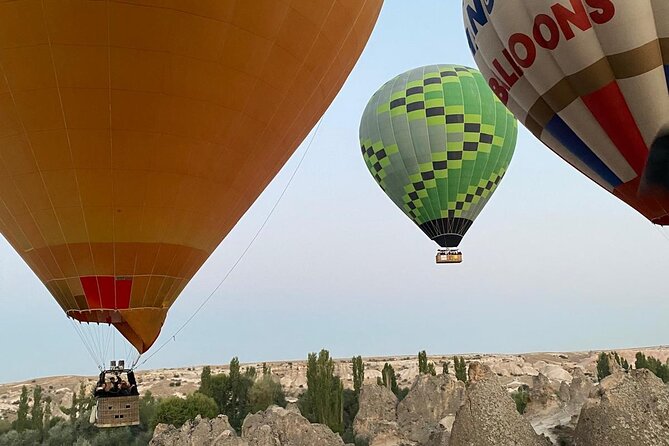 Hot Air Balloon Flight in Cappadocia Cat Valley - The scenery from above Çat Valley
