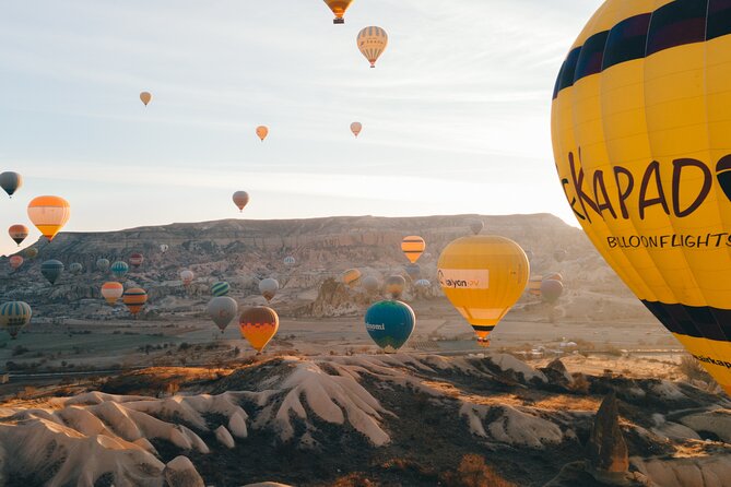 Hot Air Balloon Flight in Cappadocia with Experienced Pilots - Preparing for takeoff near Goreme