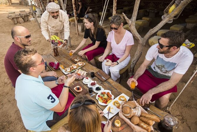 Hot Air Balloon Flight in Dubai with Breakfast, Falconry and Camel Ride - Falconry and a closer look at desert culture