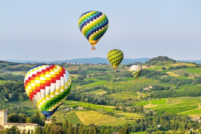 Hot Air Balloon flight in Florence - Breakfast, Prosecco, and the best kind of finish