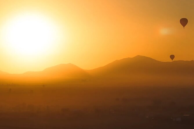 Hot air balloon flight in the desert with camel ride - How much value do you get for $203.25?