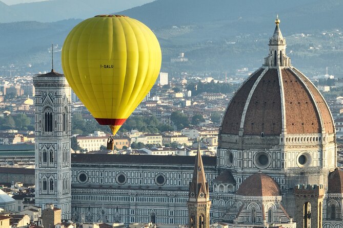 Hot-Air Balloon Flight over Florence - Brunelleschi’s dome from above