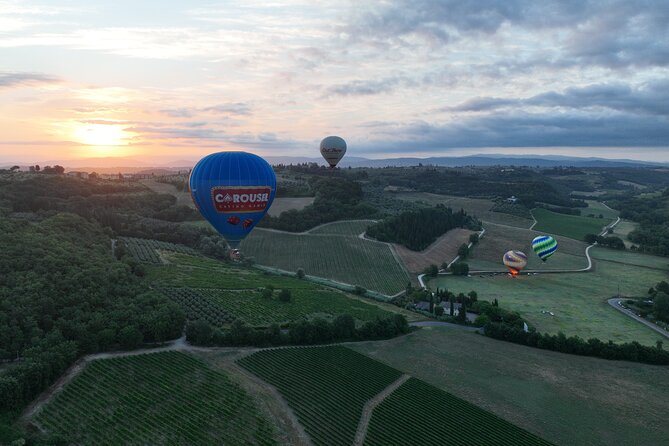 Hot-Air Balloon Flight over Florence - Piazzale Michelangelo and the wider city