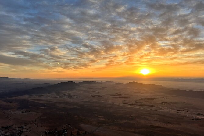 Hot Air Balloon Flight over Marrakech with Breakfast - Sunrise above palm gardens and olive groves