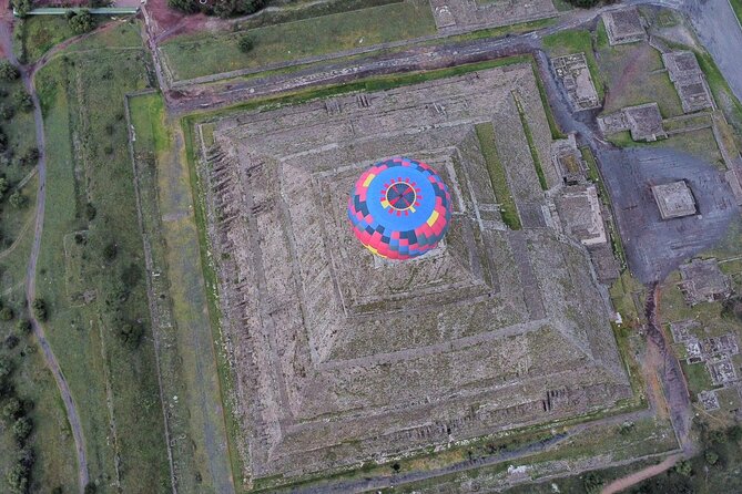 Hot Air Balloon Flight over Teotihuacan with CDMX Transportation - Sunrise above the Teotihuacan Valley