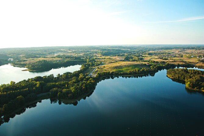 Hot Air Balloon Flight Over Trakai(transfer included) or Vilnius - Landing, Champagne, and the first-flight ceremony