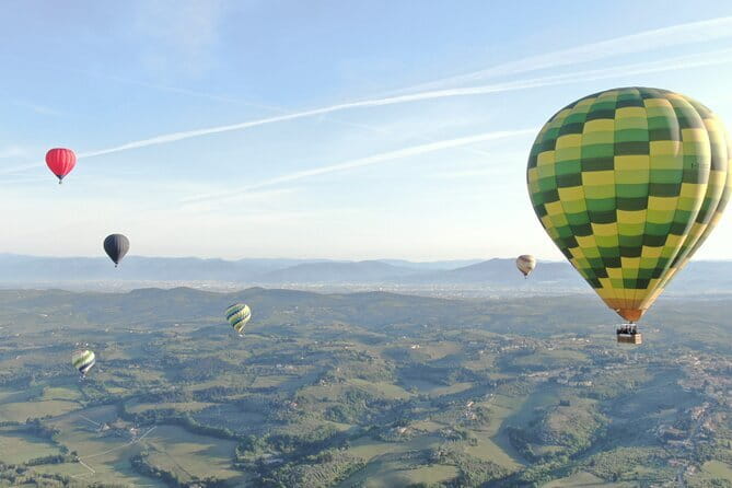 Hot Air Balloon Flight Over Tuscany from Siena - The early morning meeting and changing launch site