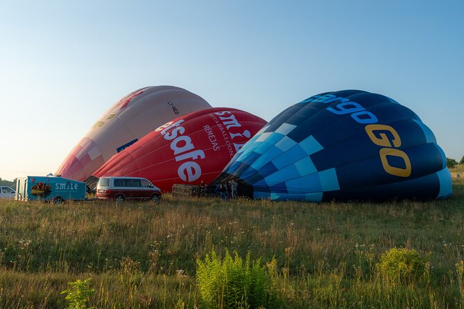 Hot Air Balloon Flight over Vilnius or Trakai - What happens before takeoff
